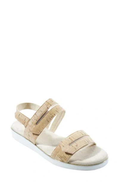 Vaneli Espe Slingback Wedge Sandal In Nude