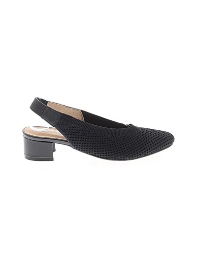 Pre-owned Vaneli Flats In Blue