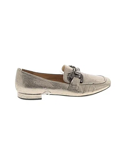 Pre-owned Vaneli Flats In Silver