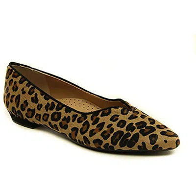 Vaneli Ganet Womens Leather Slip On Ballet Flats In Multi