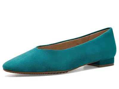 Vaneli Gracie Women's Flat Shoes Teal Suede: 6 M (b)