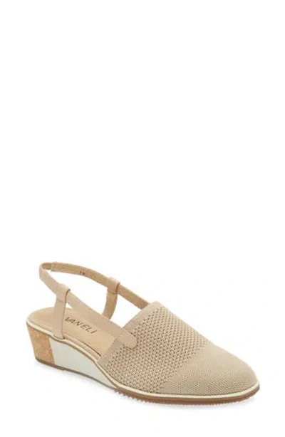 Vaneli Greer Slingback Wedge In Multi