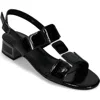Vaneli Hatty Metallic Slingback Sandal In Black