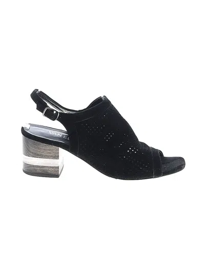 Pre-owned Vaneli Heels In Black