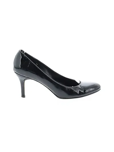 Pre-owned Vaneli Heels In Black