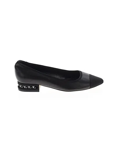 Pre-owned Vaneli Heels In Black