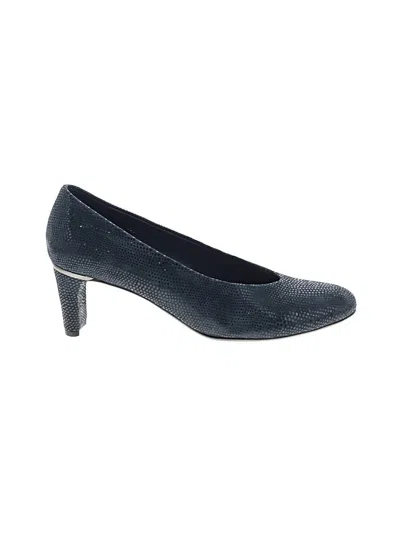 Pre-owned Vaneli Heels In Blue