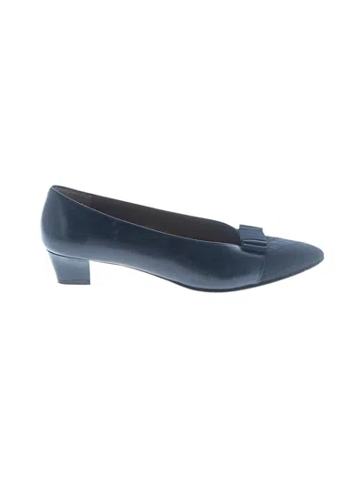 Pre-owned Vaneli Heels In Blue