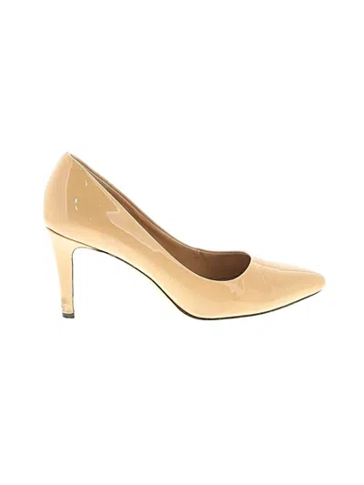 Pre-owned Vaneli Heels In Brown