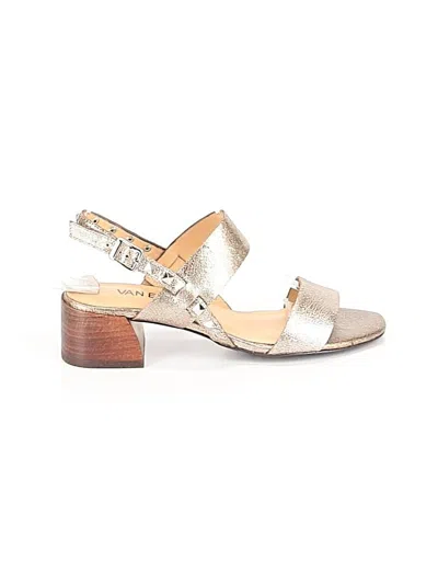 Pre-owned Vaneli Heels In Gold