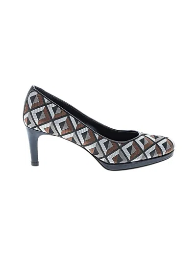 Pre-owned Vaneli Heels In Gray