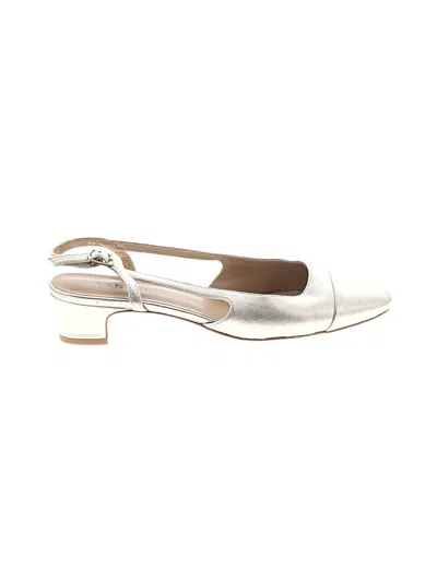 Pre-owned Vaneli Heels In Ivory