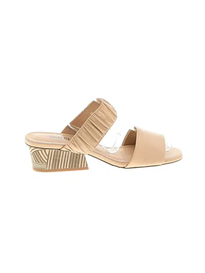 Pre-owned Vaneli Heels In Tan