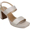 Vaneli Maida Slingback Platform Sandal In Perla