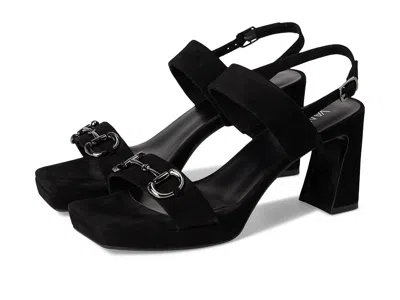 Vaneli Morena Women's Sandals Black Suede: 10.5 M (b)