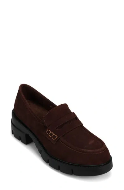 Vaneli Nevis Leather Loafer In Dk Moro
