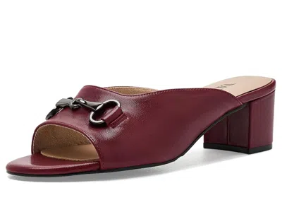 Vaneli Olivia Women's Dress Sandals Cherry Red Li Soft Nappa: 8 M (b), Leather