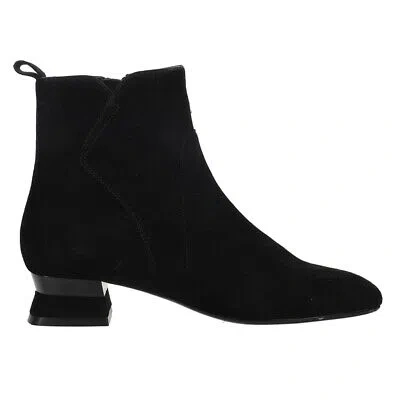 Pre-owned Vaneli Penko Dress Square Toe Booties Womens Black Casual Boots 313429-001