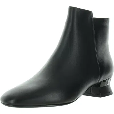 Vaneli Pensee Womens Zipper Booties In Black