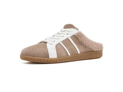Vaneli Pepper Women's 1-2 Inch Heel Shoes Light Taupe Suede Combo: 10 M (b) In Nude