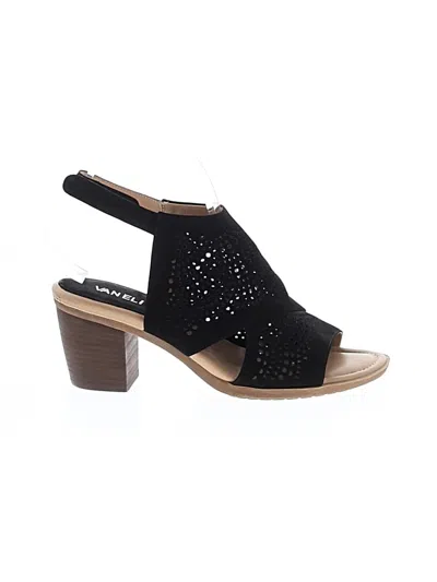 Pre-owned Vaneli Sandals In Black