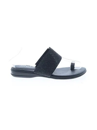 Pre-owned Vaneli Sandals In Black
