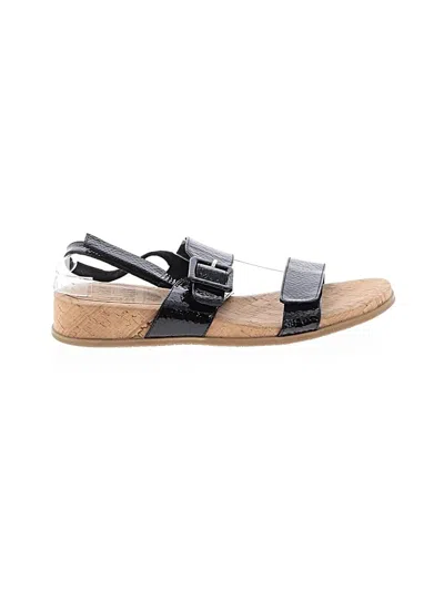Pre-owned Vaneli Sandals In Black