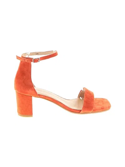 Pre-owned Vaneli Sandals In Orange
