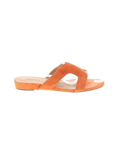 Pre-owned Vaneli Sandals In Orange