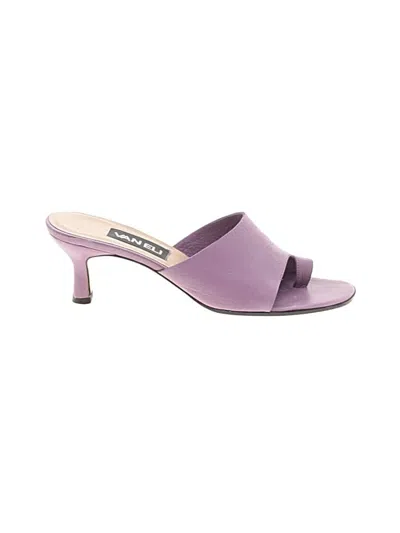 Pre-owned Vaneli Sandals In Purple