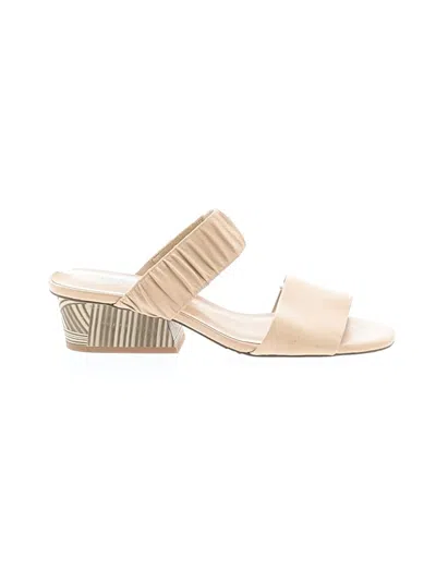Pre-owned Vaneli Sandals In Tan