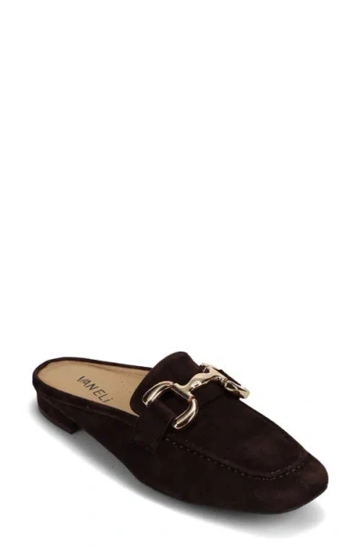 Vaneli Shaine Loafer Mule In Black