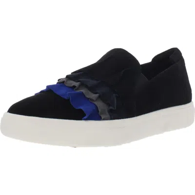 Vaneli Sport Only Womens Suede Slip On Casual Shoes In Black