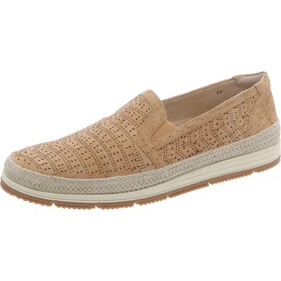 Vaneli Sport Womens Padded Insole Slip On Slip-on Sneakers In White