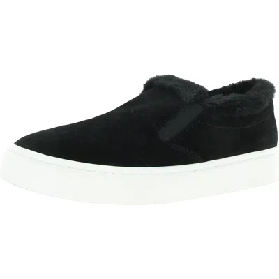 Vaneli Sport Ylona Womens Faux Fur Faux Suede Slip-on Sneakers In Multi