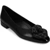 Vaneli Tasina Cap Toe Flat In Black