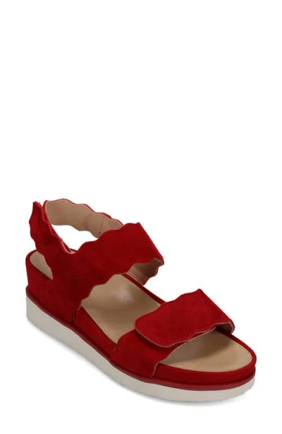Vaneli Ulani Wedge Sandal In Red