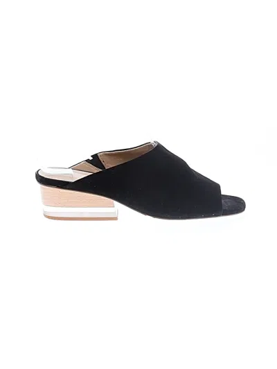 Pre-owned Vaneli Wedges In Black