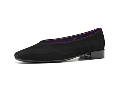 Vaneli Whirl Women's Shoes Black Suede/patent: 6 M (b)