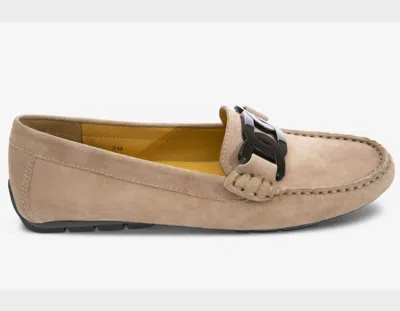 Vaneli Women's Aiker Moccasin In Taupe Suede In Multi
