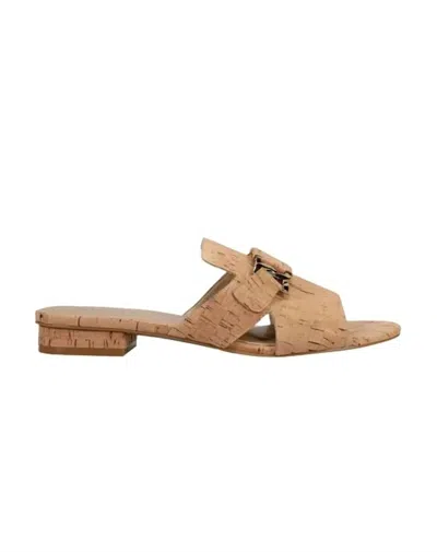 Vaneli Women's Beachy Sandal In Natural Cork In Brown