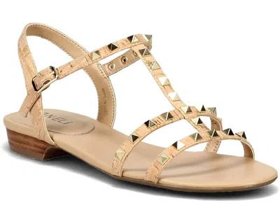 Vaneli Women's Brunel Sandal In Natural Cork In Nude