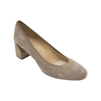 VANELI WOMEN'S CAMILA HEEL IN MILITARY SUEDE