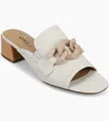Vaneli Cannia Block Heel Sandal In White
