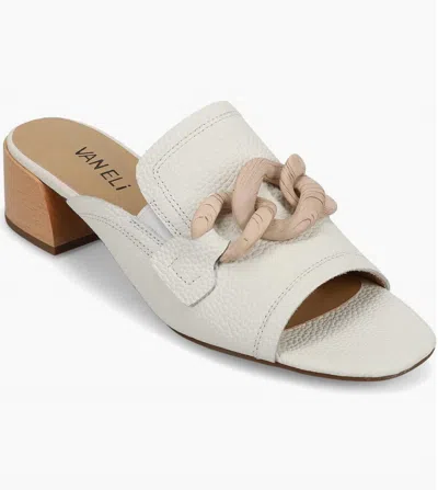 Vaneli Women's Cannia Sandal In White Milled Calf In Multi