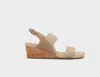 Vaneli Catlee Wedge Sandal In Neutral