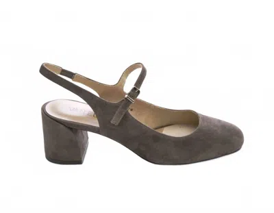 Vaneli Women's Clare Sandal In Dark Taupe Suede In Brown
