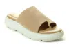 Vaneli Women's Colver Suede Sandals In Nude In Brown