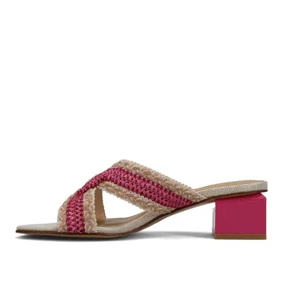 Vaneli Women's Cyndia Sandals In Pink/beige In Multi