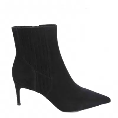 Vaneli Women's Dearan Point-toe Suede Ankle Boot In Black